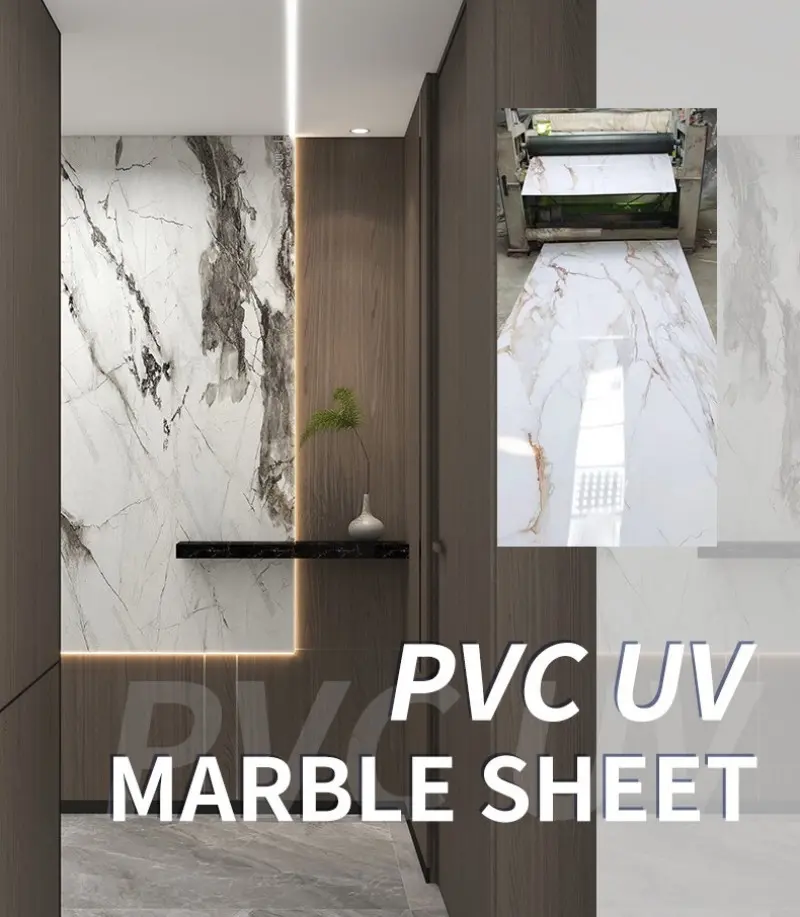 The new favorite of modern home decoration——UV Marble Sheet