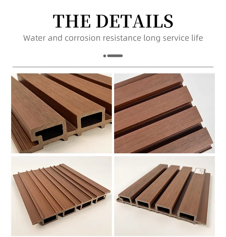 Environmentally friendly and durable modern landscape material ——Outdoor wpc wall panel