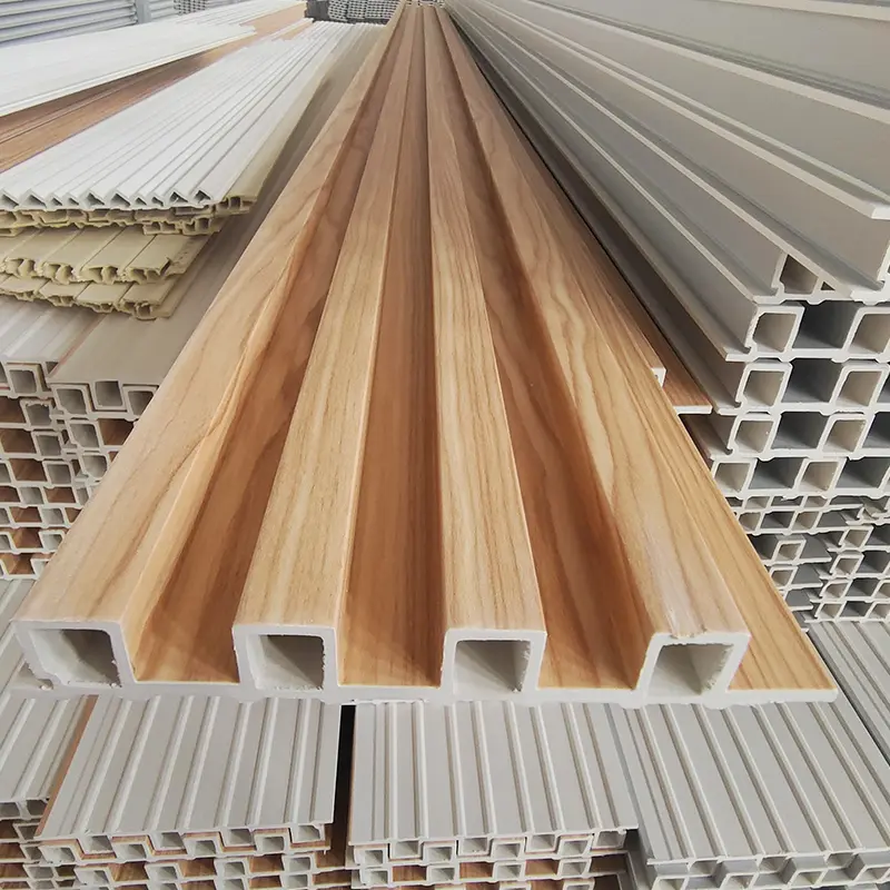 Crack Resistance TV Grille Background Home Decor WPC Wood Plastic Composite Wpc Fluted Wall Panels1 (1).jpg