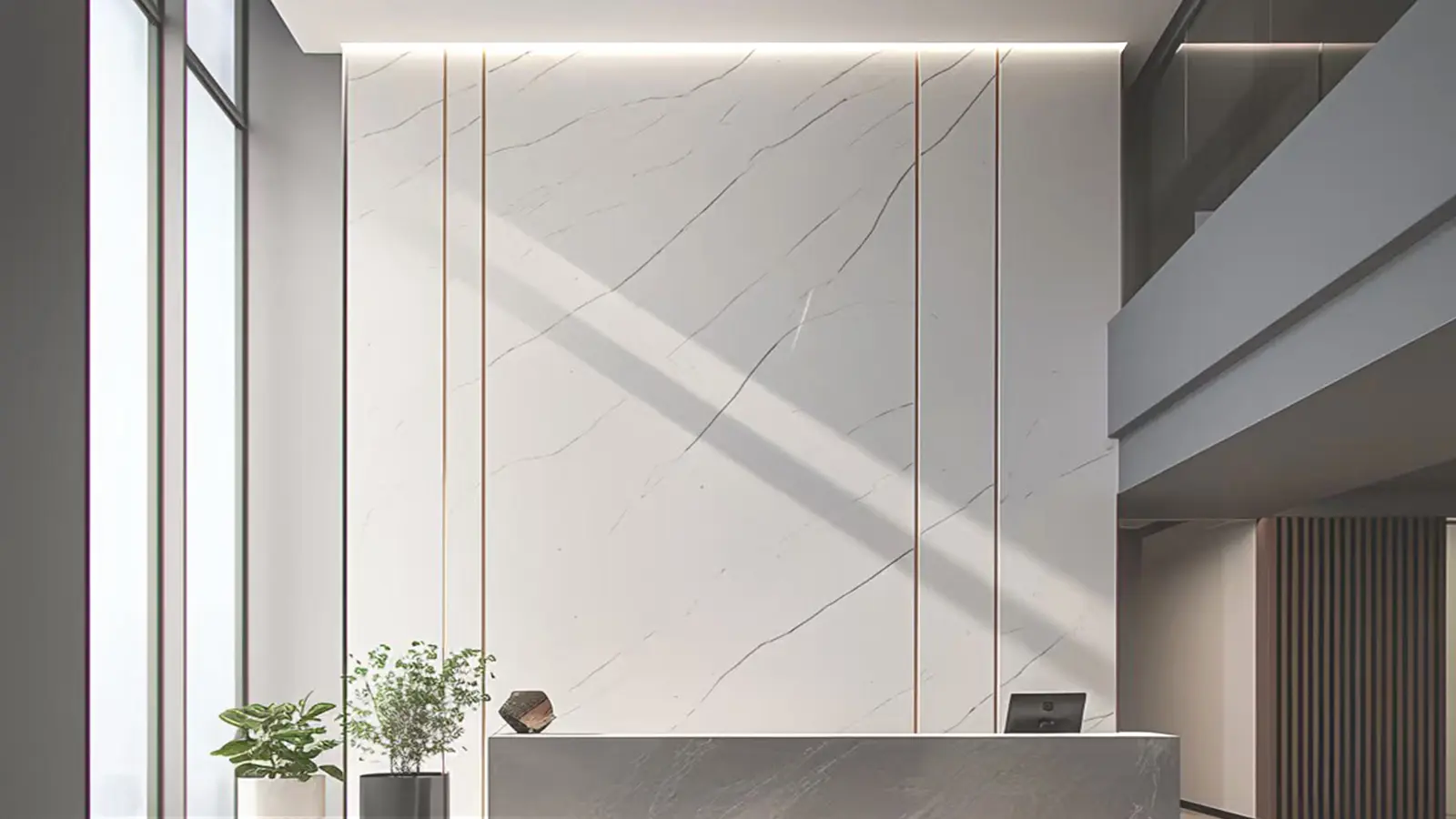Elevate Your Interiors with High-Gloss UV Marble PVC Wall Panels