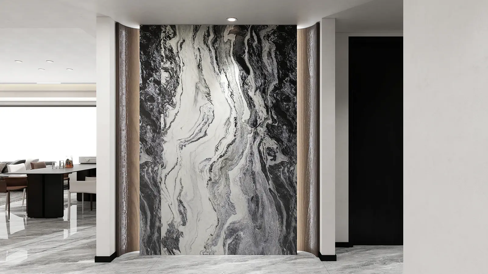 Luxury Looks, Smart Choice: Transform Your Space with UV PVC Marble Wall Panels