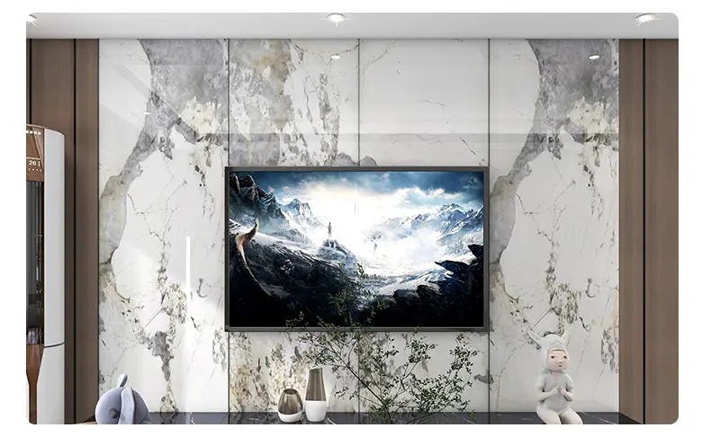 Decorative star--UV Marble Sheet